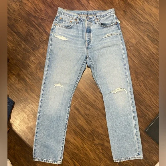 Levi's 501 Denim Jeans - Picture 2 of 3